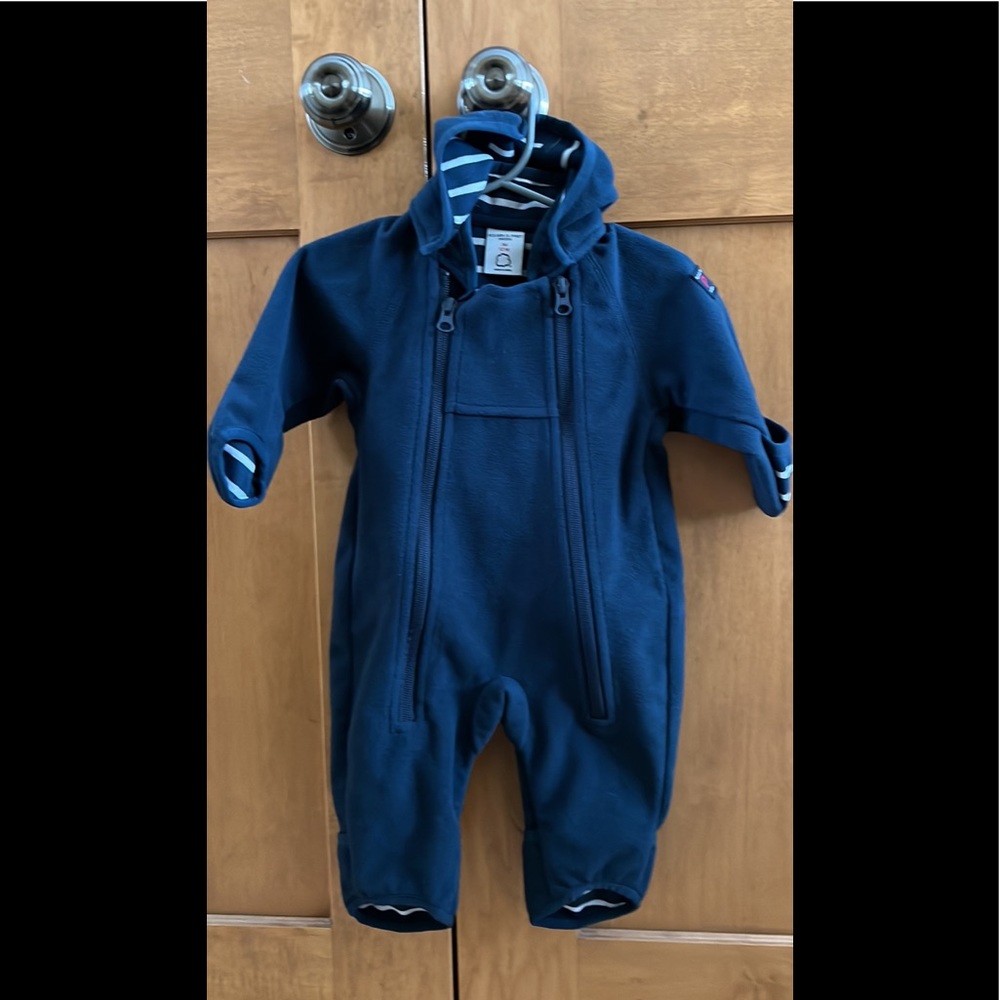 POLARN O. PYRET ECO Wind Fleece Baby Bunting